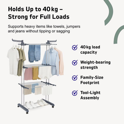 Maximum Drying Performance, Minimal Space Needed