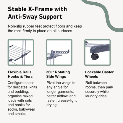 Maximum Drying Performance, Minimal Space Needed