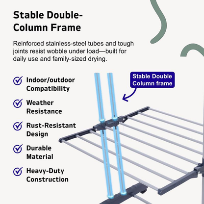 Maximum Drying Performance, Minimal Space Needed