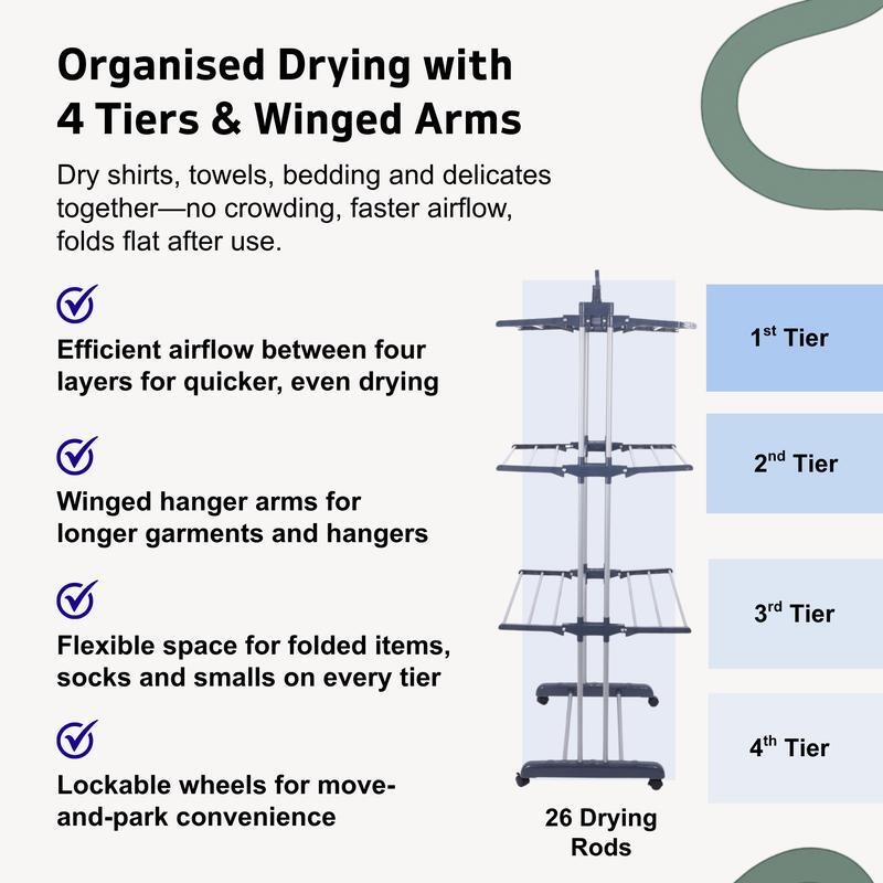 Maximum Drying Performance, Minimal Space Needed